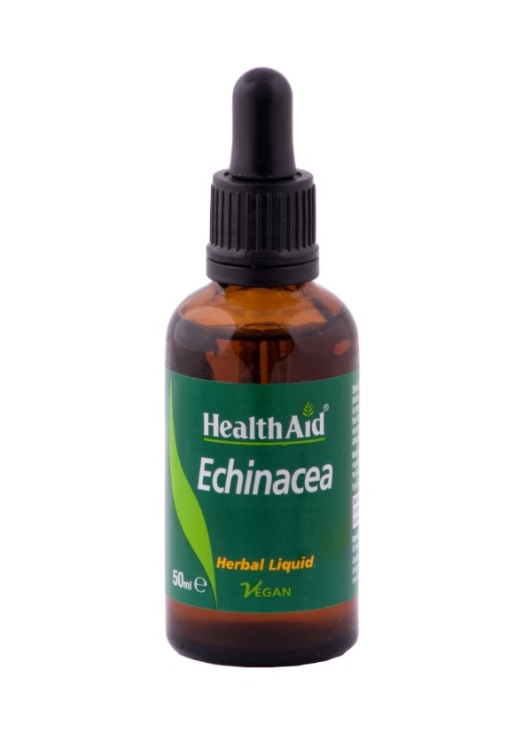 Health Aid Echinacea Συμπλήρωμα Διατροφής με Εχινάκεια σε Υγρή Μορφή για Ενίσχυση της Άμυνας του Οργανισμού 50ml