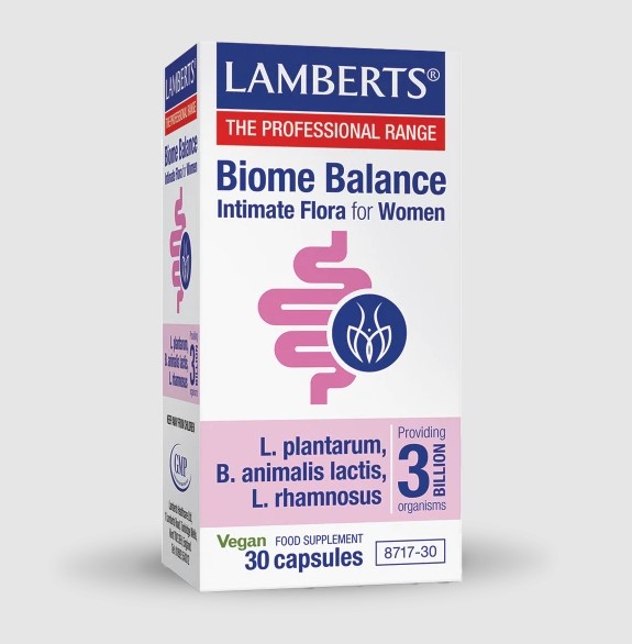 Lamberts Biome Balance Intimate Flora For Women, 30 capsules