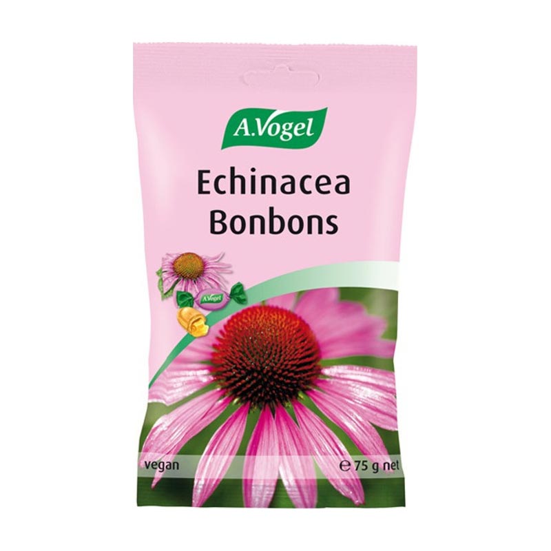 A. Vogel Echinacea Bonbons Καραμέλες Για Τον Πονόλαιμο Με Εχινάκεια 75 Gr