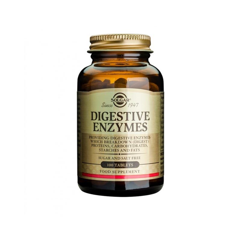 Solgar Digestive Enzymes 100 ταμπλέτες