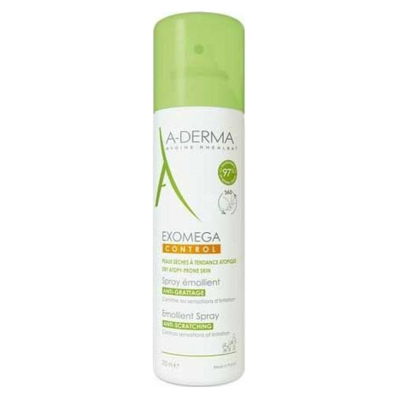 A-Derma Exomega Control Emollient Spray Σπρέυ Ελέγχου Κατά του Κνησμού 200ml