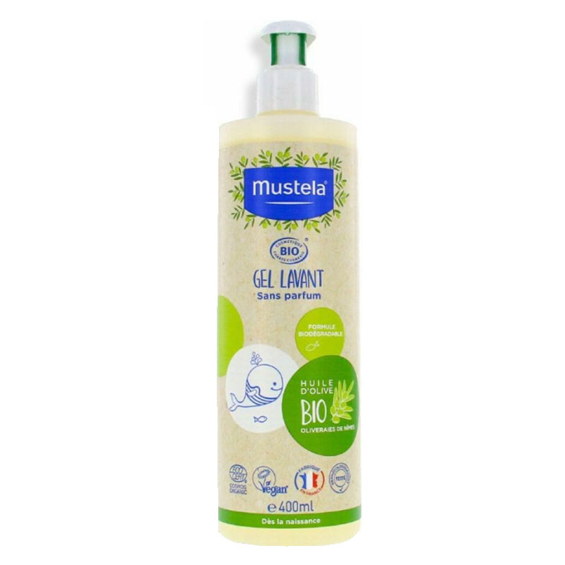 Mustela Bio Cleansing Gel Shower Gel 400ml