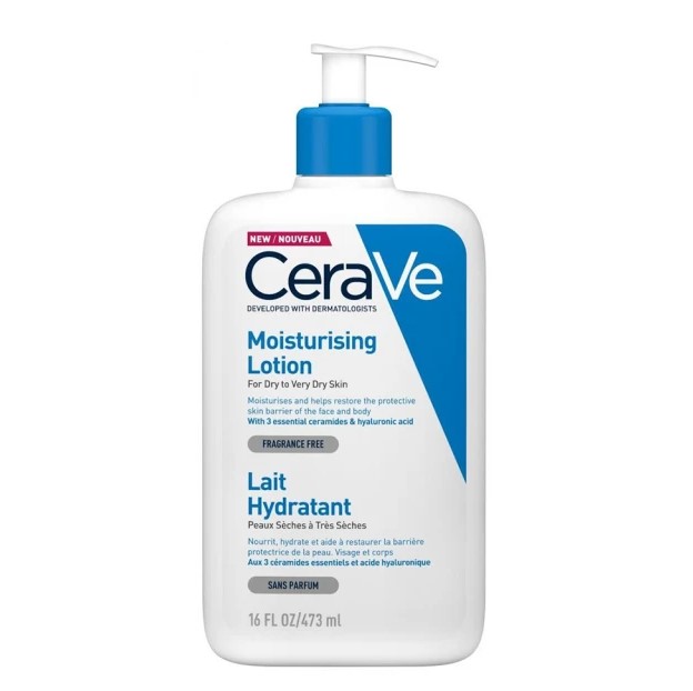 CeraVe Ενυδατικό Γαλάκτωμα για Πρόσωπο/Σώμα 473ml