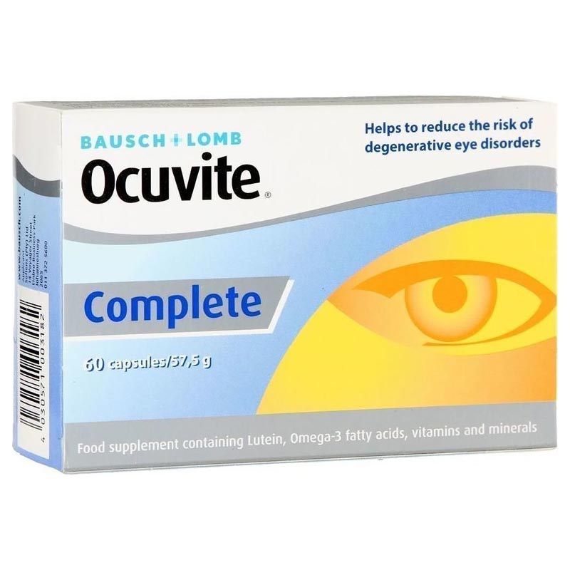 Bausch & Lomb Ocuvite Complete 60 caps