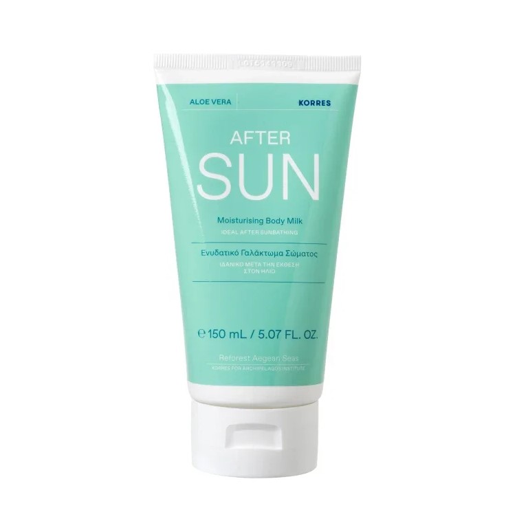 Korres After Sun Moisturising Body Milk Aloe Vera 150ml