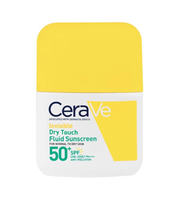 CeraVe Invisible Dry Touch Normal to Oily Skin Αντηλιακό Προσώπου SPF50+ 50ml