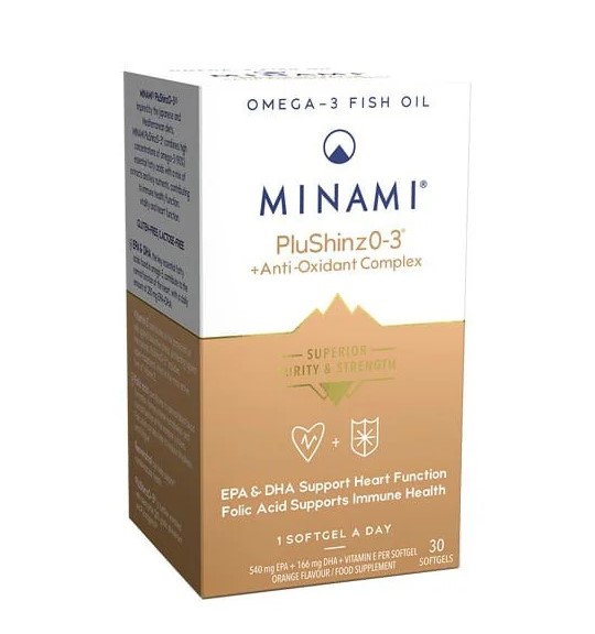 Minami PluShinzO-3 Anti-Oxidant Complex Antiaging, 30caps