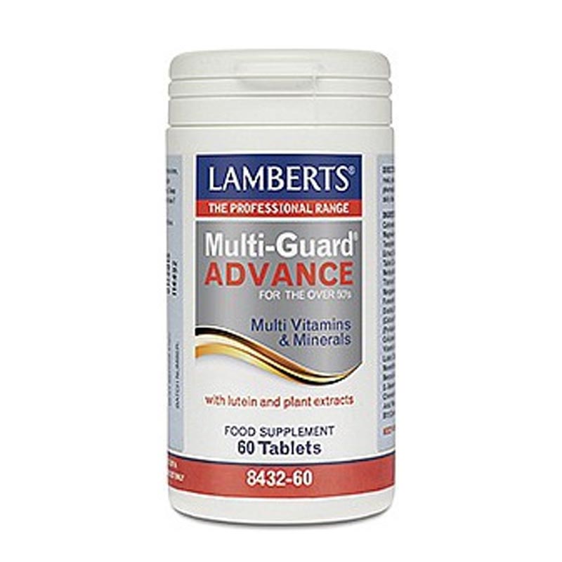 Lamberts Multi Guard Advance Πολυβιταμίνη για Άτομα 50+, 60 Tablets